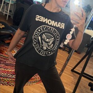 Ramones Black Short Sleeve Tee